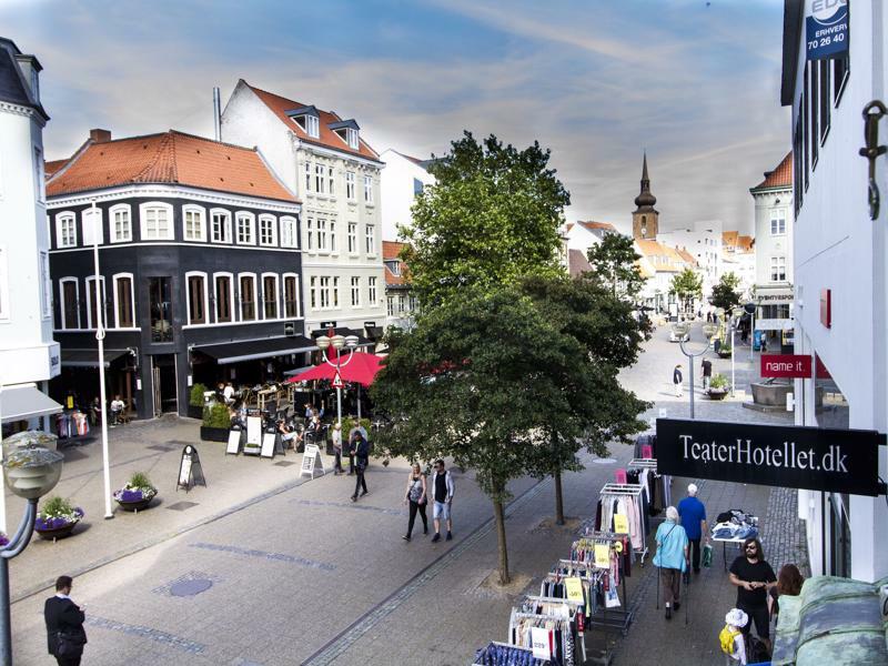 Teaterhotellet Horsens Bagian luar foto